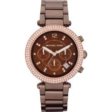 Michael Kors Espresso Chronograph Ladies Watch MK5578