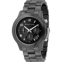 Michael Kors Ladies Runway Ceramic Watch MK5164