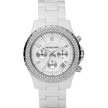 Michael Kors Madison Twin Row Crystal Chronograph Ladies Watch MK5300