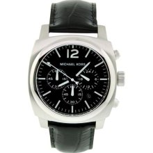Michael Kors Men's Black Dial Watch MK8118