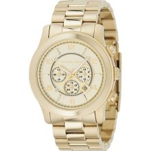 Michael Kors Mk8077 Gold-tone Oversize Watch