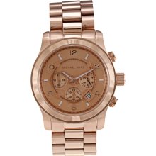 Michael Kors Rose Gold Chronograph Watch