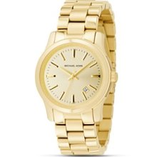 Michael Kors Round Gold-Tone Watch, 38mm