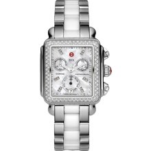 Michele Deco Day Diamond Ceramic Women's Watch MWW06P000102