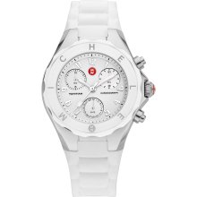 Michele Tahitian Large Jelly Bean White Women's Watch MWW12F000001