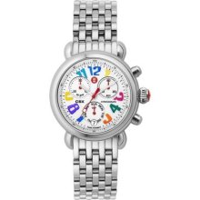 Michele Women's CSX 36 White Dial Watch MWW03M000054