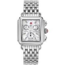 Michele Women's Deco White Dial Watch MWW06P000014