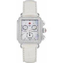 Michele Women's Deco White Dial Watch MWW06P000008