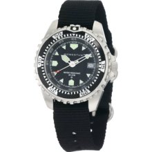 Momentum Men's 1M-Dv00b8b M1 Black Dial Black Re-Ply Nylon Dive Watch