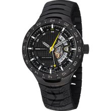 Momo Design Men Master Racer Black Gmt Dial Black Titanium Watch Md090bk-02bk-mb