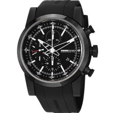 Momo Design Men's 'Composito' Black Dial Rubber Strap Automatic Watch