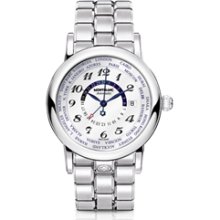 Montblanc Star Steel Collection Silver Dial Mens Watch 106468