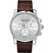 MontBlanc Timewalker Chronograph Mens Watch 9671