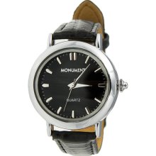 Monument Women's Leatherette Strap Analog Watch (MMT4284)