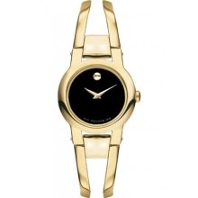 MOVADO Amorosa 0604758 Gold Plated Stainless Steel Watch