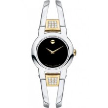 MOVADO Amorosa 0604983 Two-Tone Stainless Steel Diamond Watch