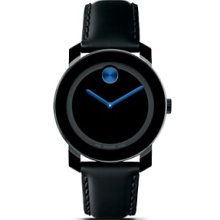 Movado Bold Black/Cobalt Blue Mens Watch 3600100