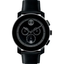 Movado 'Bold Chrono' Watch Black