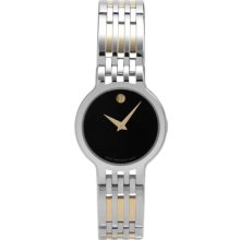 Movado Esperanza Stainless & Gold-Tone Ladies Watch 0606045