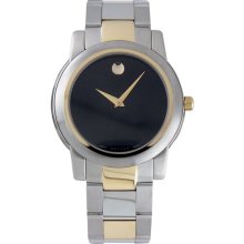 Movado Junior Sport Edition Gold Tone Ladies Watch 0605108