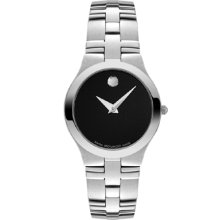 Movado Ladies' Stainless Steel - Black Museum Dial