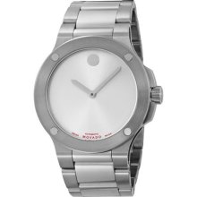 Movado Men's Sports Edition Silver Dial Watch 0606291