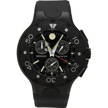 Movado Series 800 Sport Chronograph Black Dial Men's Watch #2600044