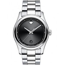 Movado Sportivo Black Museum Dial Mens Watch 0606481