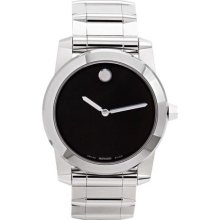 Movado Vizio Bracelet Black Museum Dial Men's Watch #0605808