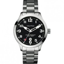 Nautica BFD101 Gents Black Steel A12517G Watch