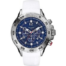 Nautica Chronograph White Resin Men's Watch N14537G