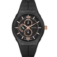 Nautica Men's N21009g Nmc 200 Multifunction Black Watch