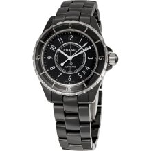 NEW Chanel J12 Black Ceramic 38mm Automatic Watch - H0685