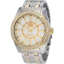 New MARC ECKO UNLTD Element Crystals Mens Analog Round Watch Steel Bracelet