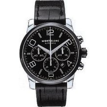 New Montblanc Timewalker Chronograph Mens Watch 102365