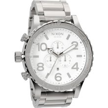 Nixon 51-30 Chrono (High Polish/White)