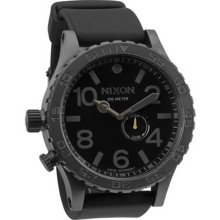 Nixon 51-30 PU Tide Watch - All Gunmetal / Black