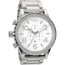 Nixon NA083488-00 THE CHRONO White Men's Watch