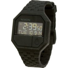 Nixon Rubber Re-Run Watch Black, One Size