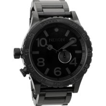 Nixon The 51-30 Tide Watch All Black One Size For Men 15730317801