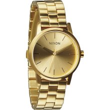 Nixon The Small Kensington Watch in All Gold
