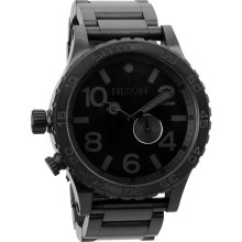 Nixon THE TIDE NA057001-00 All Black Men's Watch