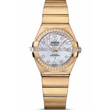 Omega Constellation Brushed Chronometer 27mm Watch 12355272055002