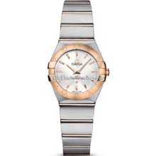 Omega Constellation Brushed Quartz 24mm Ladies Watch 12320246002001