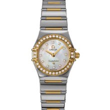 Omega Constellation My Choice Womens Mini Watch 1365.75.00