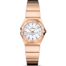 Omega Constellation Polished Quartz 24mm Ladies Watch 12350246005003