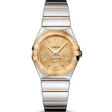 Omega Constellation Polished Quartz 27mm Ladies Watch 12320276008002
