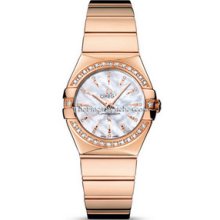 Omega Constellation Polished Quartz 27mm Ladies Watch 12355276055006