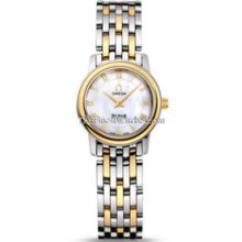 Omega De Ville Prestige Quartz 22mm Ladies Watch 43707100