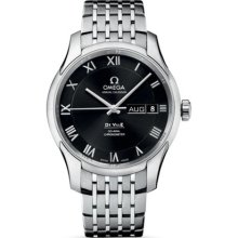 Omega Men's De Ville Black Dial Watch 431.10.41.22.01.001